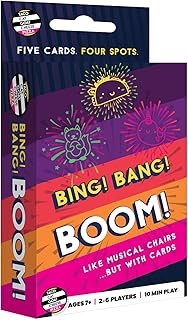 Bing Bang Boom Card Game by Taco Cat Games, Ages 7+, 2-6 Players