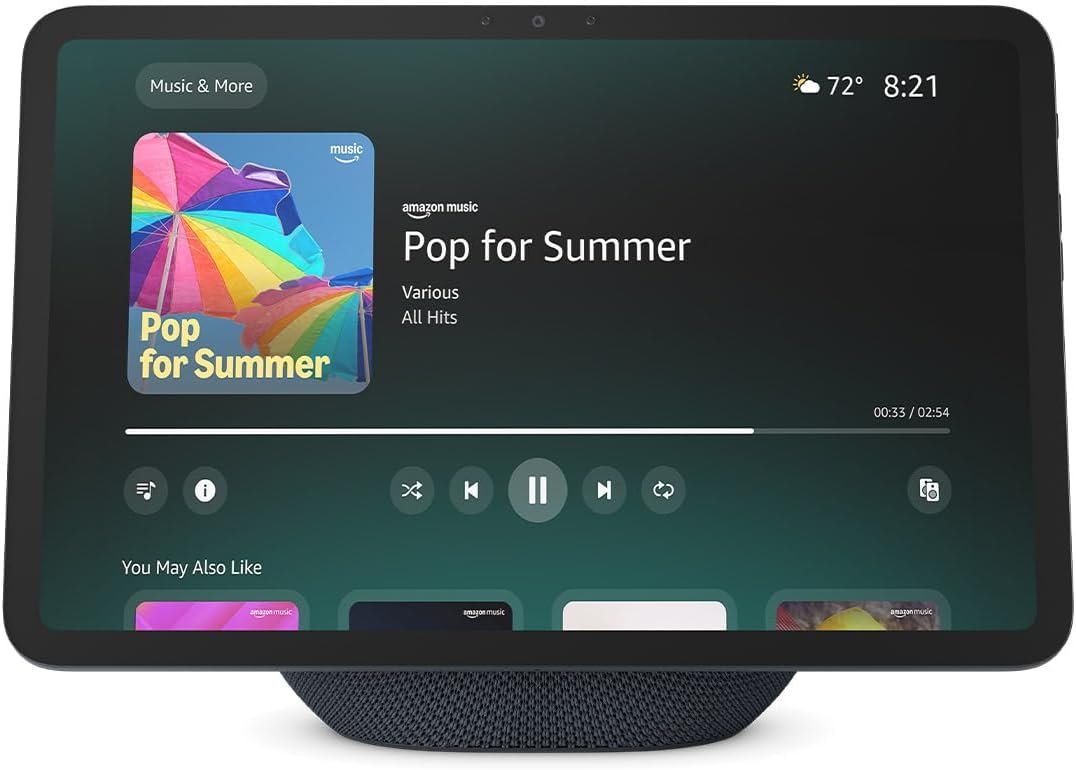 Amazon Echo Show 11 (newest model), Vibrant Full-HD 11" display with more viewing area and spatial audio, Designed for Alexa+, Graphite