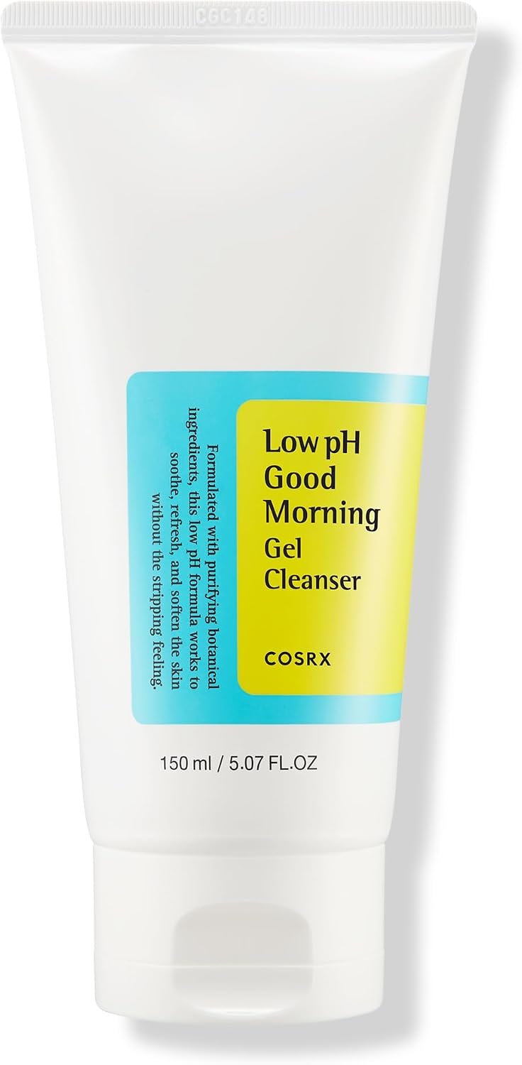 COSRX Low pH Good Morning Gel Face Cleanser, Gentle Face Wash, 5.07 fl oz