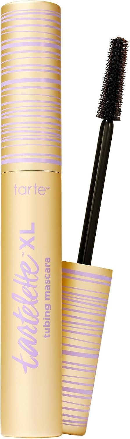 tarte tartelette XL tubing mascara – Lash Extensions in a Tube with Peptide, Extra-Bold Buildable Lifted Length & Volume, Smudge-Proof Longwear, Easy-to-Remove, Vegan & Cruelty-Free